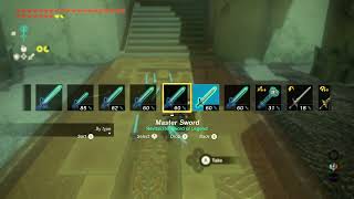 totk when you doing the msgnotfound elemental sword glitch goes wrong.