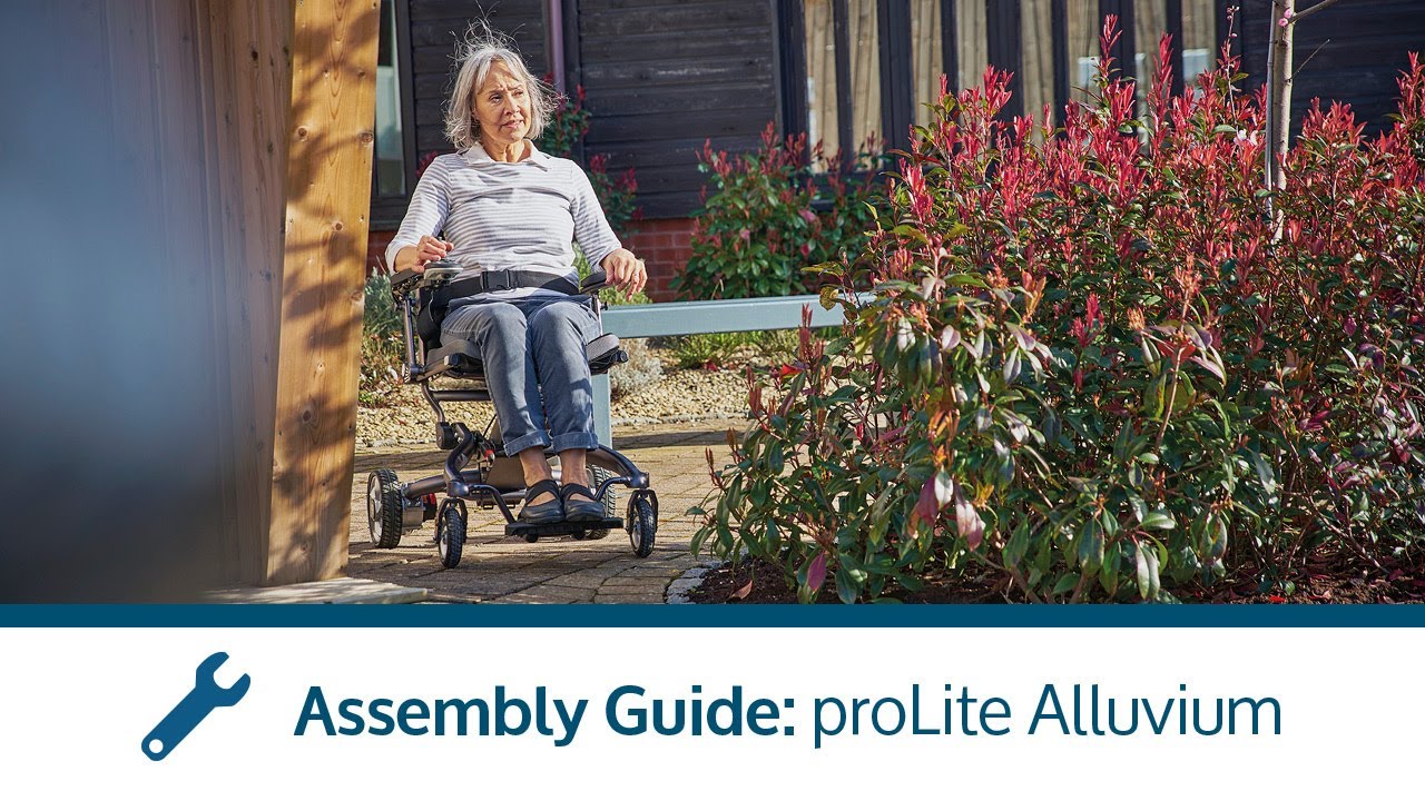 proLite Alluvium Folding Wheelchair CareCo Assembly Guide YouTube