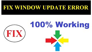 Fix All Windows Update Error On Windows 10,8.1,8 and 7 - 100% Working