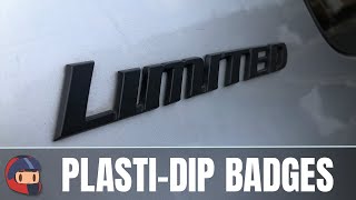 Color Car Badges the Easy Way with PlastiDip