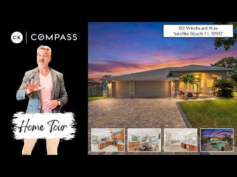 122 Windward Way, Indian Harbour Beach, FL home video tour