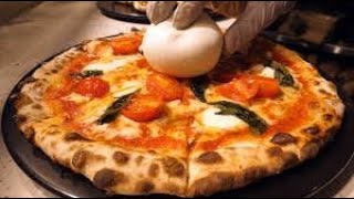 반죽부터 직접 화덕 치즈 피자 20년 경력 달인 Woodfired Oven Cheese Pizza Master Korean Street Food