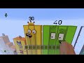 Minecraft numberblock 40 Learn How to Build Numberblocks