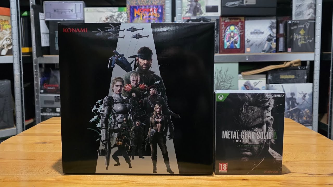 Metal Gear Solid Delta - Snake Eater - Collector's Pack + Deluxe Edition - Unboxing ITA