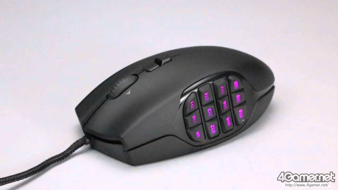 G600 Mmo Gaming Mouse レビュー 左サイドボタン12個搭載のlogitech製マウスは 使える