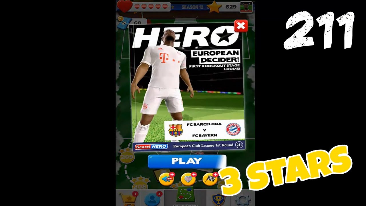 Score Hero 2 Level 211 Walkthrough 3 Stars