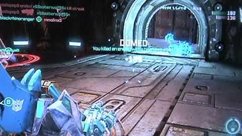 Transformers Fall of Cybertron Demo - Scientist gameplay