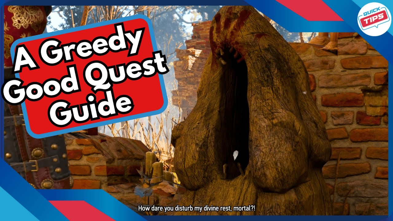 Руководство по выполнению квеста «Жадный добрый» в Ведьмаке 3