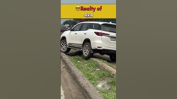 😎असलियत है ये 4x4 गाड़ियो की🫡 FORTUNER का जवाब नहीं THAR ROX ka पापा @Naveenyadav3151