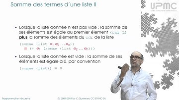 4/2 Exemple somme - MOOC Programmation récursive