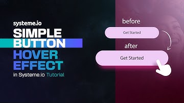 How to Add a Button Hover Effect in System io