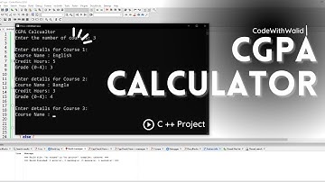 C++ CGPA Calculator | Full Tutorial | Step-by-Step Guide