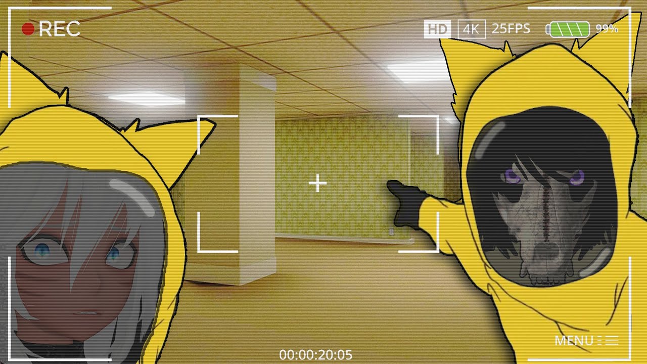 Two Vtubers Escape The Backrooms!