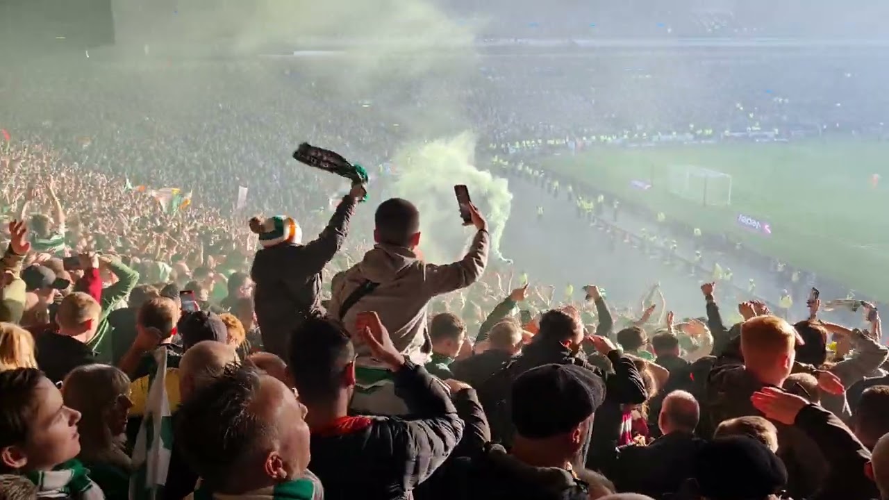 Celtic sent down to us from heaven - Celtic F.C fan chant