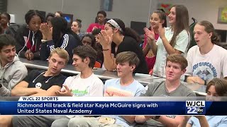 Davis, McGuire ink with Division I programs