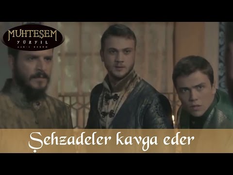 Şehzade Bayezid ile Selim Kavga Eder - Muhteşem Yüzyıl 112.Bölüm