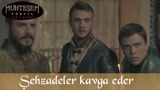 Şehzade Bayezid ile Selim Kavga Eder - Muhteşem Yüzyıl 112. Resimi