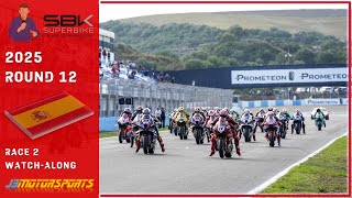 🔴 World Superbikes | 2025 | Round 12 | #JerezWorldSBK | JBMotorsports | Race 2 Watch-Along
