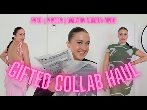 GIFTED COLLAB HAUL | UNBOXING | ZAFUL | AMAZON CANADA FINDS