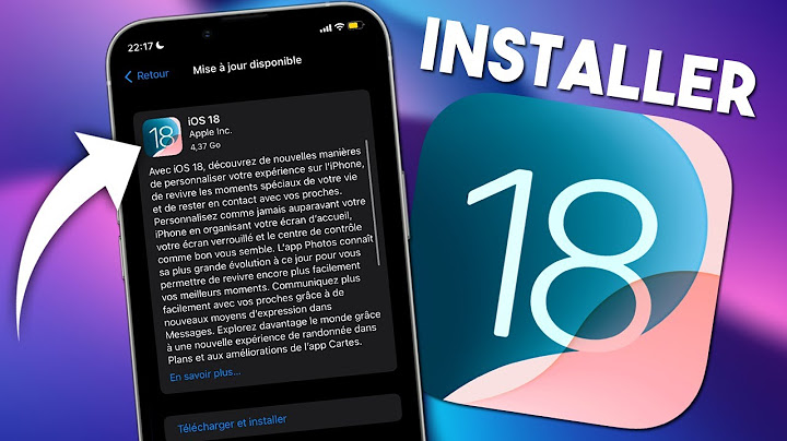 Comment installer la nouvelle mise à jour iOS 18 sur son iPhone