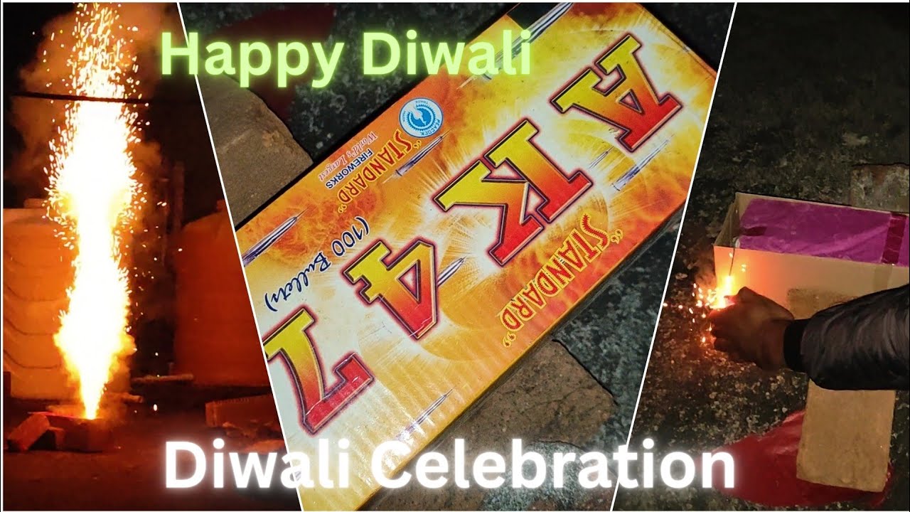 Bullet Crackers Diwali Crakers Testing || AK47 100 Bullets || Standard Fireworks # ...
