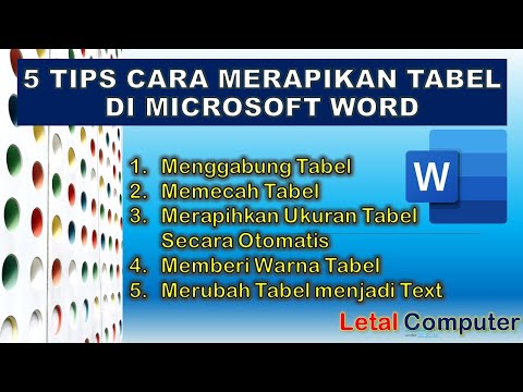 5 Tips for Organizing Tables in Word