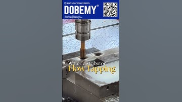Flow Drilling & Tapping in One Machine | DOBEMY CNC Machine