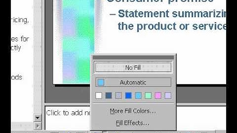 Microsoft Office PowerPoint 2000 Fill object