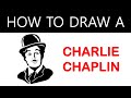 Charlie chaplin  drawing  pen sketchs  aaartworks  aeloori abhilash  narsingi