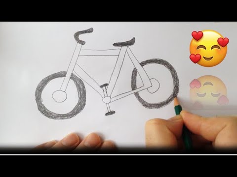 Video: Adım Adım Kurşun Kalemle Bisiklet Nasıl çizilir?