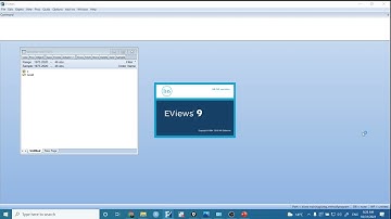 EViews: Basic overview, graphs, correlogram, and Unit root test
