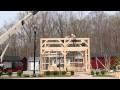 18x20 Post and Beam Barn Raising 18x20 Post and Beam Barn Raising
