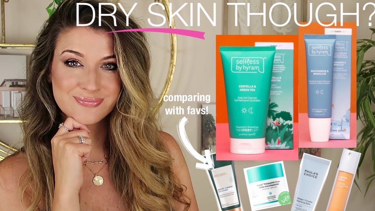 SELFLESS BY HYRAM CLEANSER AND MOISTURIZER REVIEW DRY SKIN YouTube