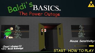 Baldi's Basics The Power Outage █ Baldi's Basics – mods █ screenshot 4