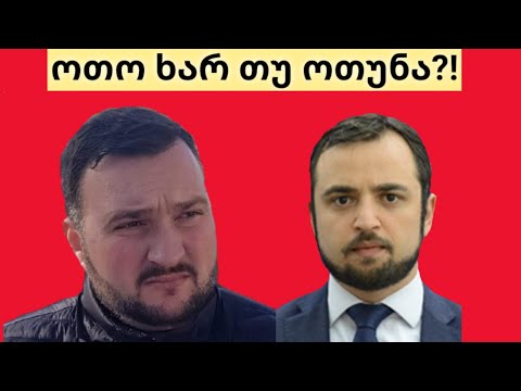ოთო ხარ თუ ოთუნა?! -დავით ნემსაძის მწვავე გამოსვლა პარლამენტში.