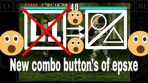 New combo buttons in epsxe emulator