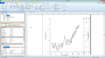 Grapher: How to Link Axes in a Graph
