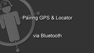 Pairing GPS & Locate Tool  via Bluetooth with PointMan Application