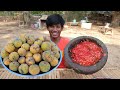 Sour Santol Fruit chili Salt and Pepper