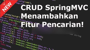 CRUD SpringMVC dan JPA : Menambahkan Fitur Pencarian