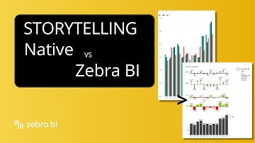 Storytelling in Power BI: Native vs Zebra BI Visuals