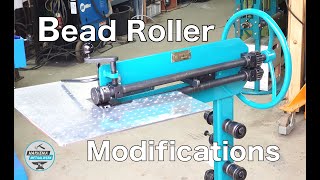 Cheap Bead Roller gets some Quality Modifications