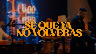 SE QUE YA NO VOLVERAS - RANDY FEIJOO Y LOS AMIGOS DEL CUARTO