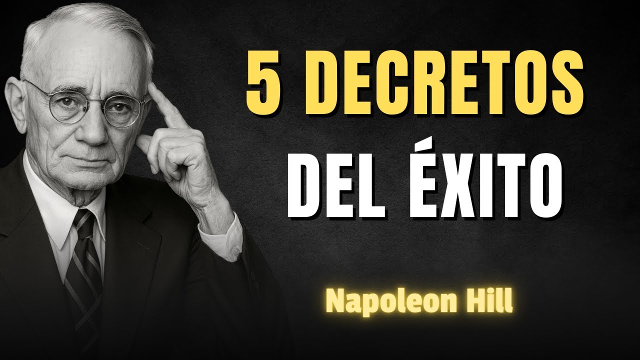 Los 5 Decretos de la Mañana que Activan el Éxito y la Prosperidad | Napoleon Hill