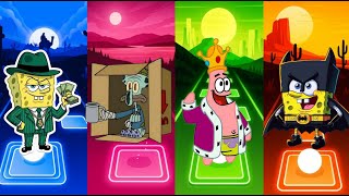 Spongebob VS Squidward VS Patrick VS Spongebob Exe | Tiles Hop