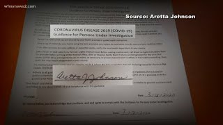 Triad woman concerned while she waits for coronavirus test results