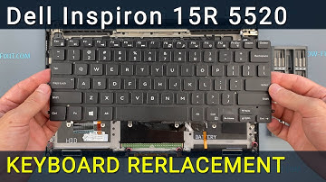 Dell Inspiron 15R 5520, 7520, 1518, 1818 Keyboard Replacement | Step‑by‑Step DIY Guide