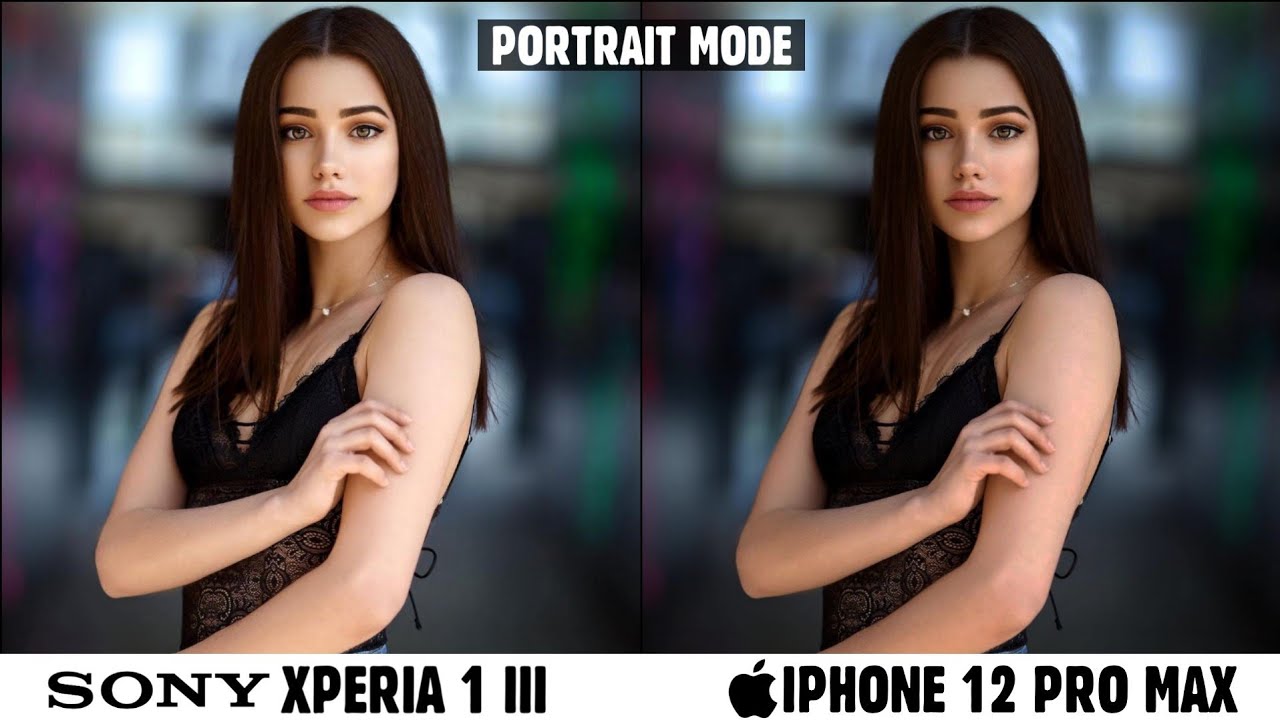 Sony Xperia 1 Iii Vs Iphone 12 Pro Max Portrait Mode Camera Test Youtube