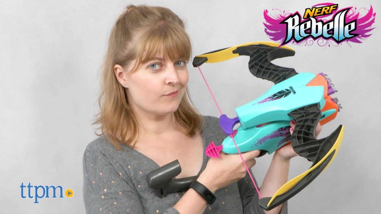 Nerf Rebelle Combow from Hasbro - YouTube