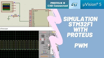 SIMULATION STM32F1 WITH PROTEUS || PWM